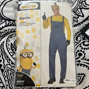 Spirit Minions Kevin Men’s  Costume - Blue and Yellow